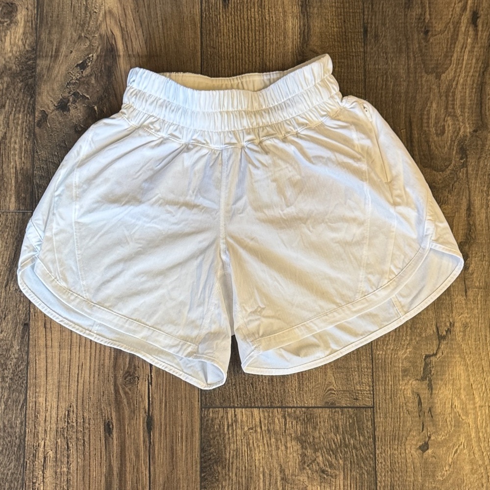 lululemon athletica White Athletic Shorts